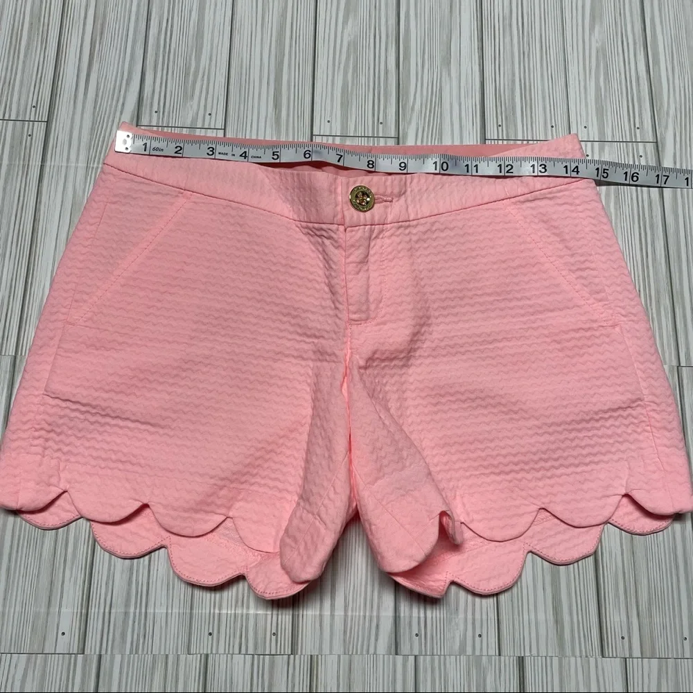 Lilly Pulitzer The Buttercup Shorts coral pink - Picture 11 of 13